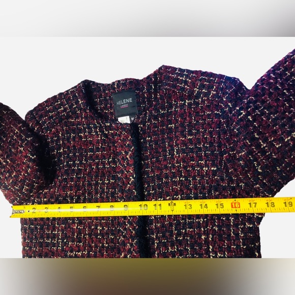 NWT Helene Berman London X Anthropologie Wool Blend Size M (srp $289) - Picture 9 of 12